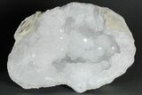 Large, Sparkling Quartz Geode - Morocco #217506-1